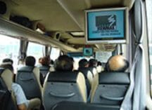 IPAD Hong Kong - Bus Digital Signage Cross Border Bus Digital Signage