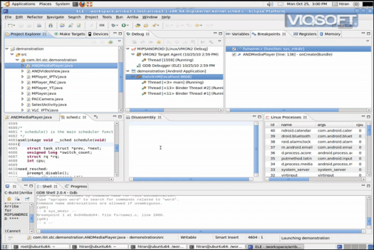 Viosoft Arriba Android Debugging with Eclipse