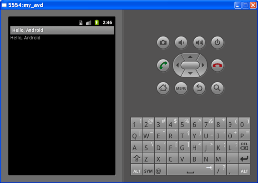 Android Emulator in Windows XP