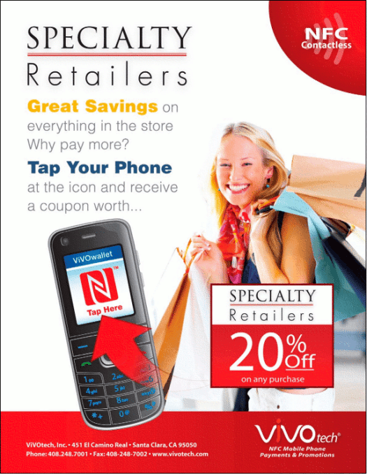 nfc smart poster demo nfc discount