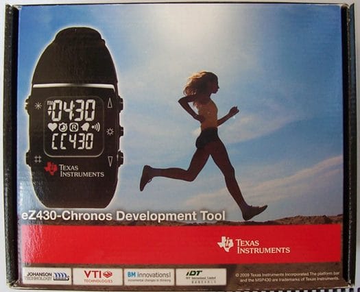 Texas Instruments eZ430 Development Kit Box TI Wireless Watch Developement tool