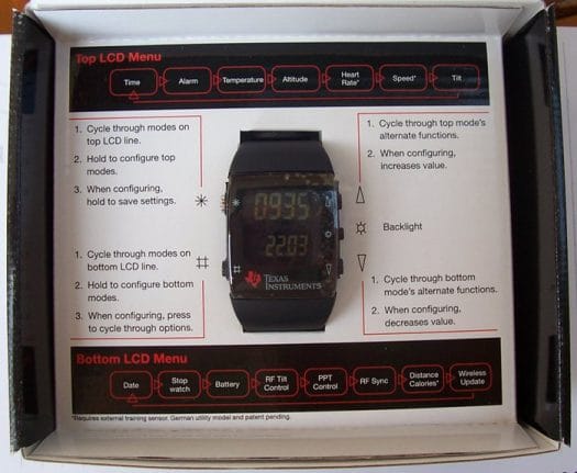 Texas Instruments eZ430 Development Tool Box Open TI Wireless Watch Dev Kit