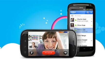 Skype Video Calls on Android Smartphones and Tablets