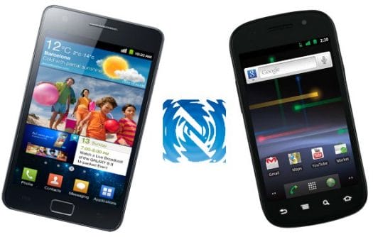 NFC P2P with SNEP Near Field Communication Peer-to-peer Communication Galaxy S2 vs Google Nexus S
