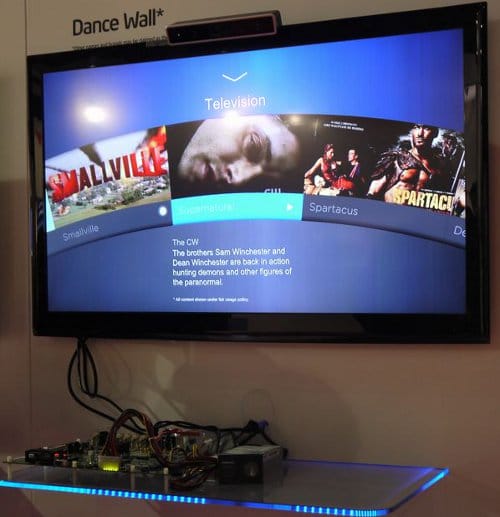 Softkinetic Demonstration IBC 2011 Softkinetic Hand Gesture Regonition