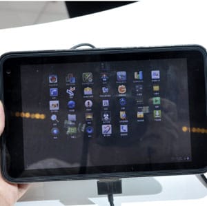 ZTE Android Tablet power by Quad Core NVidia Tegra 3 (Kal-El)