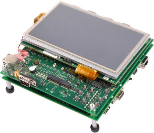 Texas Instruments AM335x EVM (Click to Enlarge) Sitara AM355x Development Board