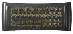 Sony NSG-MR7 Keyboard Sony Google TV Keyboard