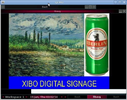 Xibo ARMv6 Board