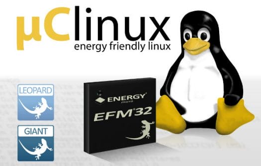 Embedded Linux for EFM32 gecko MCUs