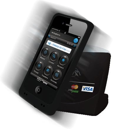 Android Smartphone and iPhone as Visa Mastercard Payment
