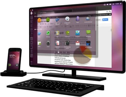 Ubuntu on Android Android/Ubuntu Smartphone