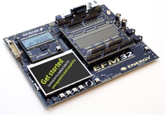 Energy Micro EFM32G-DK3550 Devkit Cortex M3 Development Board with LCD