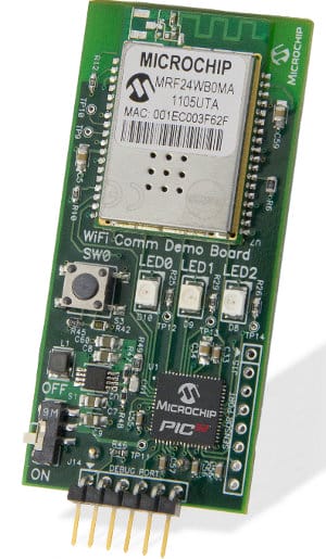 Microchip MCU WiFi MRF24WB0MA 