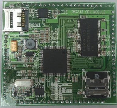 Locux Freescale i.MX233 SoM Low cost freescale i.mx233 development board
