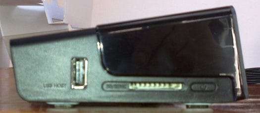 Mele A1000 Side Panel Left side of Mele A1000 STB