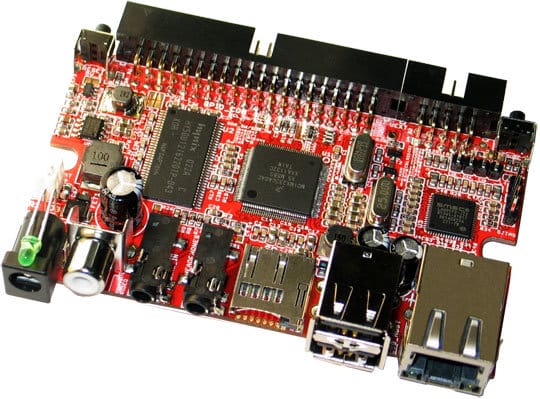 30 Euros Olimex iMX233-OLinuXino Linux Development Board - CNX Software