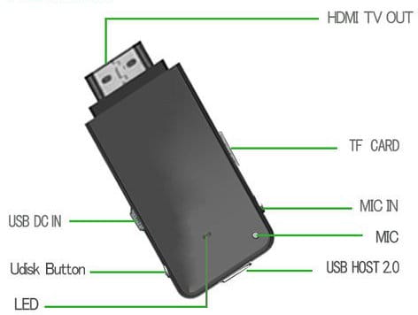 Droid Stick KVD-13 Android mini PC Android 2.3 Renesas NEC EV2 HDMI Stick