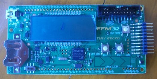 Energy Micro EFM32 Tiny Gecko Devkit