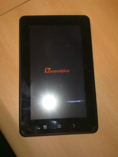 GeneralPlus GP3300xA Tablet GP3300A Tablet DemoKit