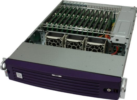 Boston Server with 12 Calxeda EnergyCard Modules