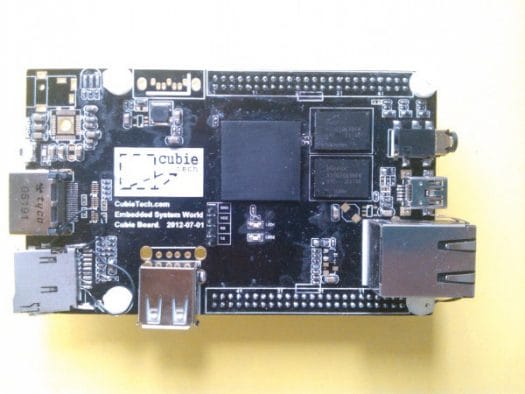 AllWinner A10 Cubieboard