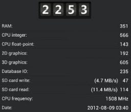 Zero Devices Z802 Antutu Benchmark