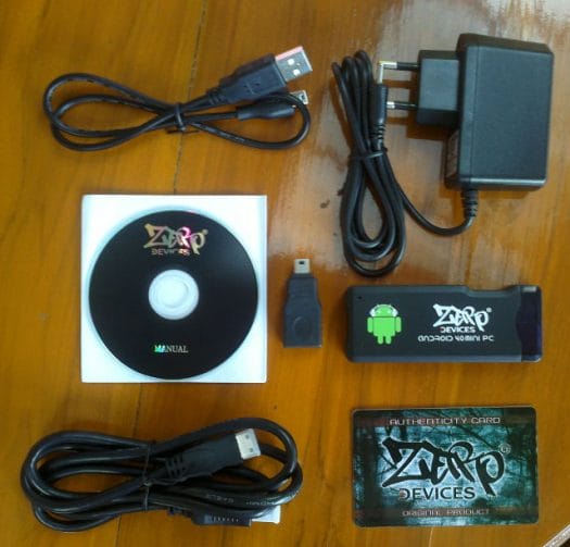 Zero Devices Z802 Package Content