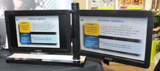 U-see2 Dual-sided Monitors