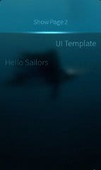 Sailfish OS UI Template