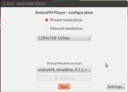 AndroVMPlayer_Configuration