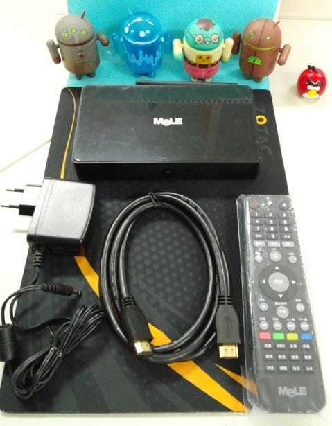Mele A1000G Quad Package Content