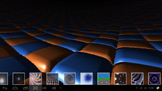 Shader Effects on Mali-400MP2 (Click to Enlarge)