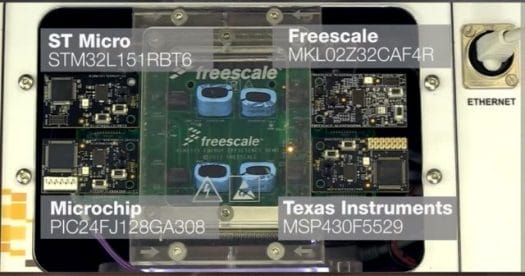 Freescale_STMicro_Microchip_Texas_Instruments_Testbed