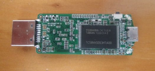 Bottom side of the PCB (Click to Enlarge)