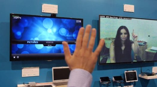 Gesture Recognition in XBMC