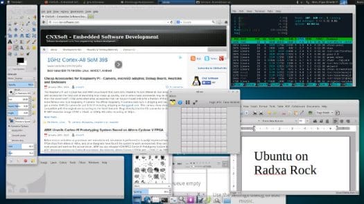 Xubuntu in Radxa Rock (Click for Original Size)
