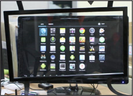 23" Monitor and Overlay Touchscreen