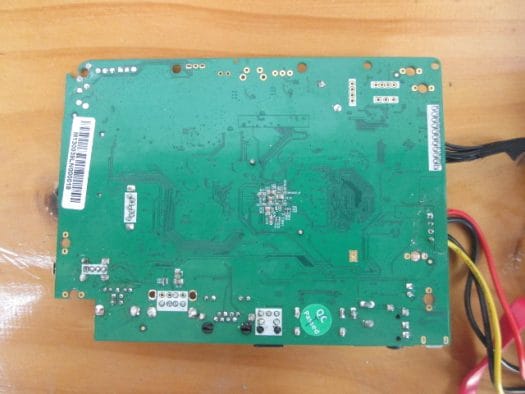 Bottom of Mele X1000 PCB (Click to Enlarge)