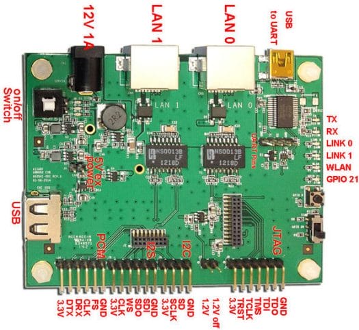 Large Base Board for AWM002 Module