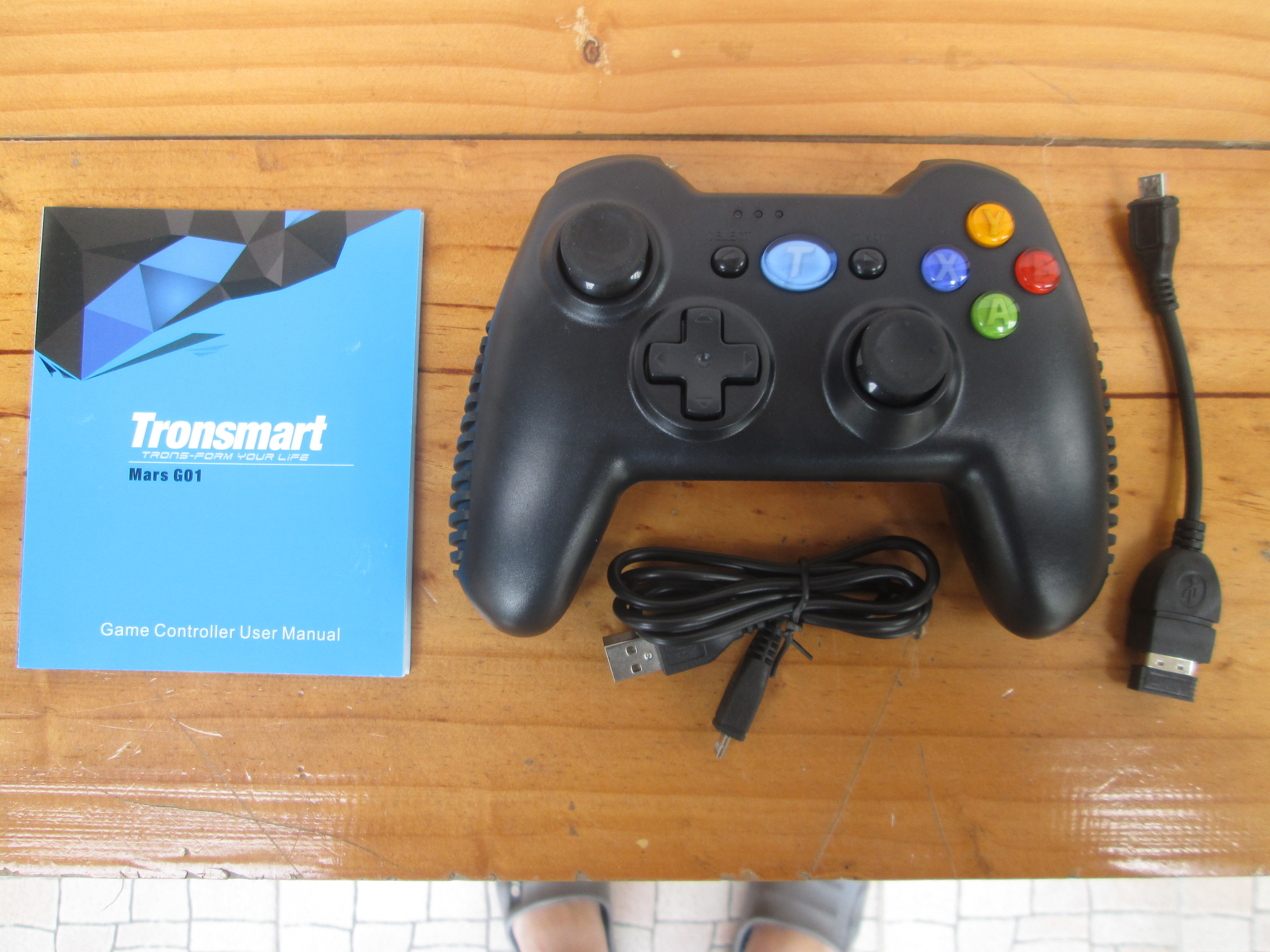 Lezen geleider helling Tronsmart Mars G01 Wireless Gamepad Review on Android - CNX Software
