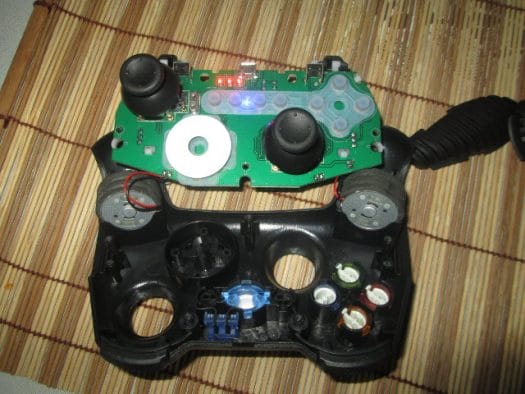 LEDs, Button and Plastic Bits (Click to Enlarge)