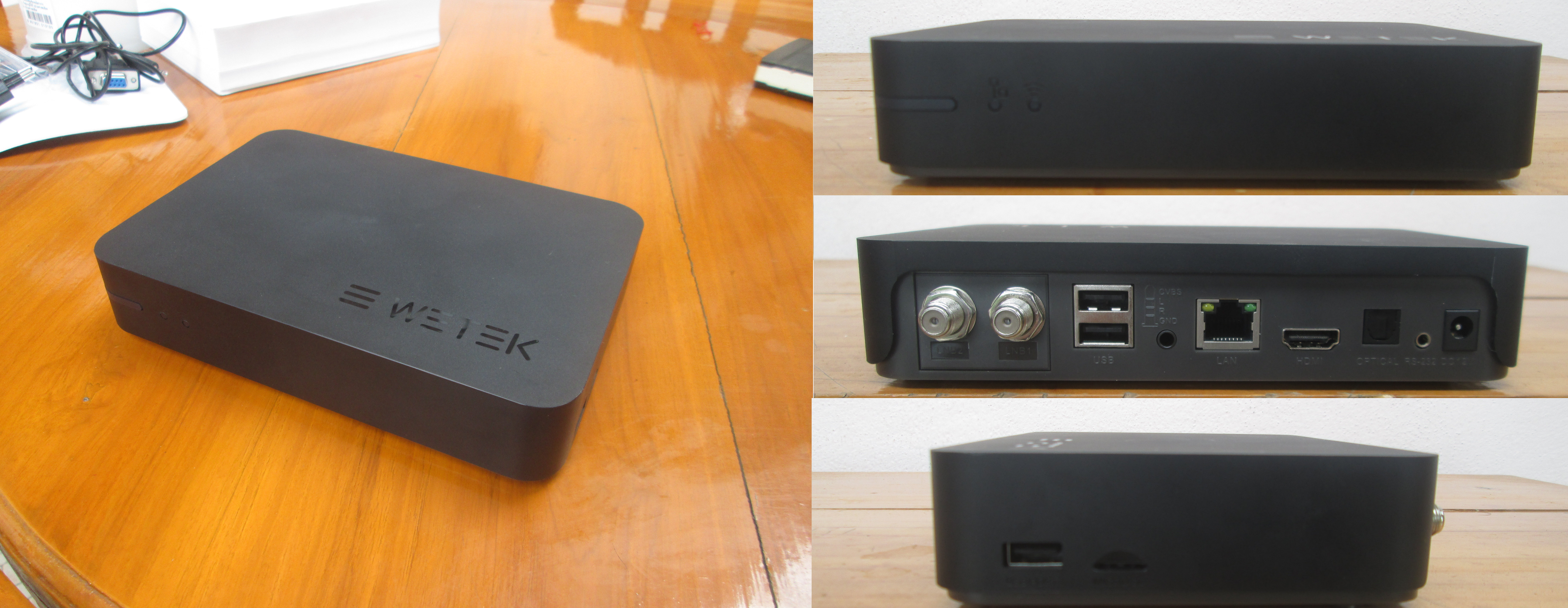 Unboxing of WeTek Play DVB-S2 Android / Linux STB - CNX Software