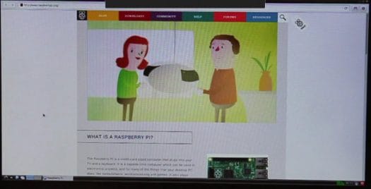 HTML5 Video Playing in Raspberry Pi Optimized Epiphany Web Browser