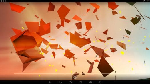 Android Home Screen (Click for Original Size)