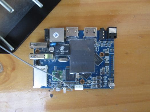 M-195 Board with Thermal Pad and Tape (Click to Enlarge)