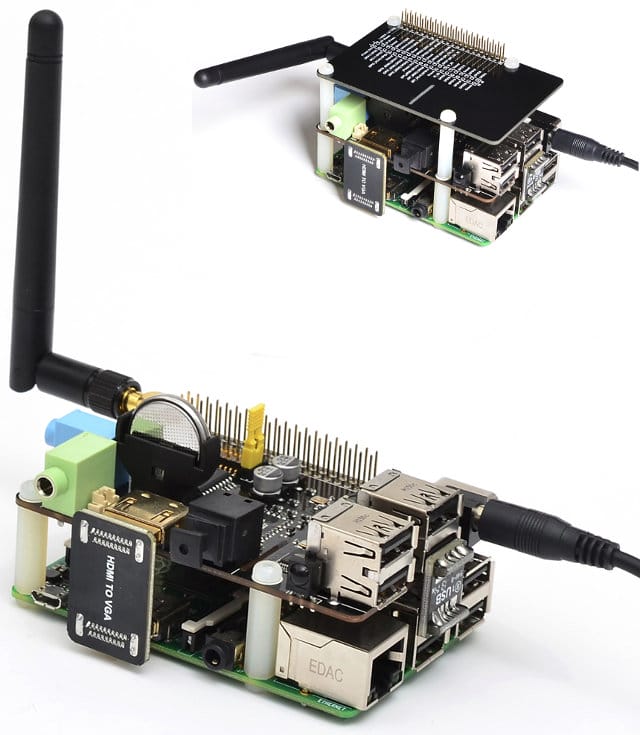 Suptronics X200 Raspberry Pi Model B+ Expansion Board Adds Wi-Fi