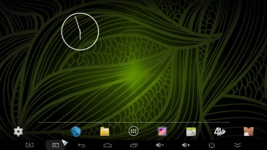 Android Home Screen in NEO X8-H Plus (Click for Original Size)