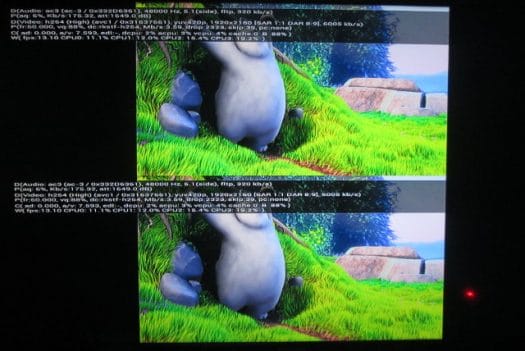 1080p Over / Under Video in SPMC (Click to Enlarge)