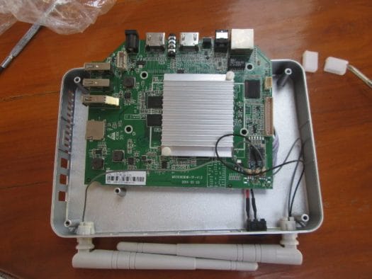 Board and Enclosure (Click to Enlarge)